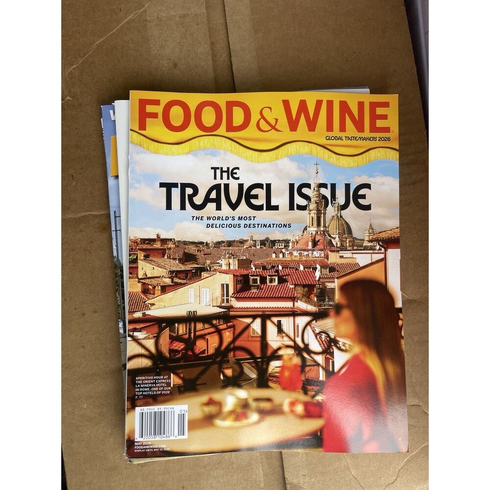 Food & Wine Magazine May 2026 The Travel Issue